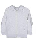 Sudadera de ballet  puntas LIKE G de algodón, con cremaller y capucha. Forro polar interior