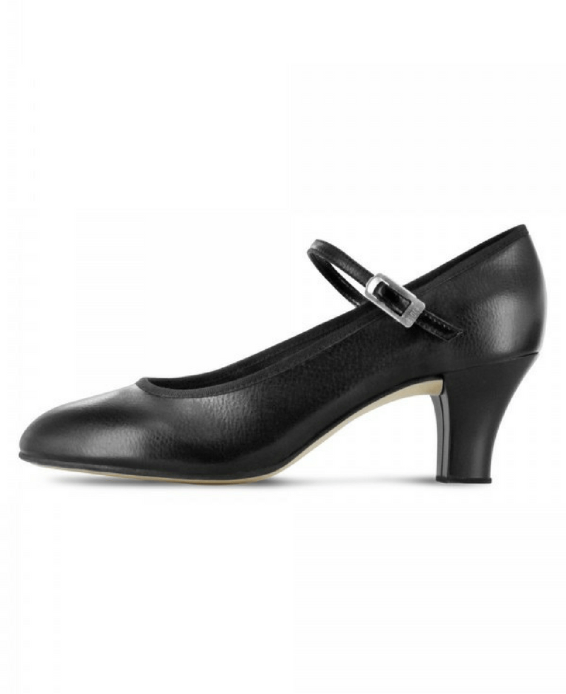 S0324L Kickline. Zapatos de carácter de negros y con tacón 2,5" 