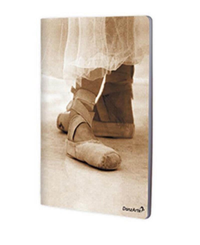 Cuaderno de danza ballet DINA4 rayado interior y foto portada