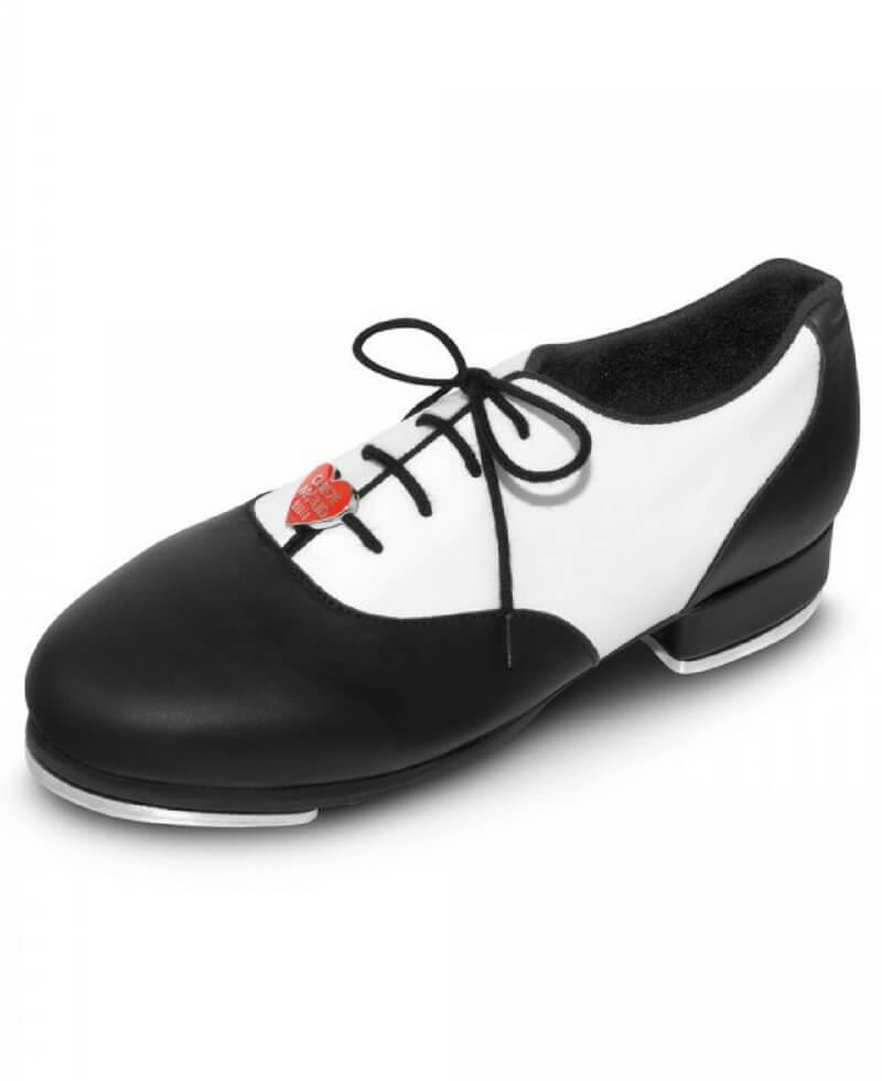 Zapatos claqué Chloé&Maud blanco y negro Bloch S0327L