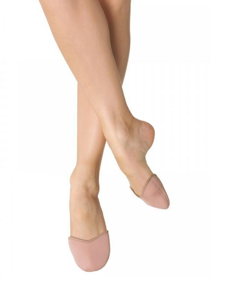 Protectores silicona puntas Bloch.Finos y forrados con tela