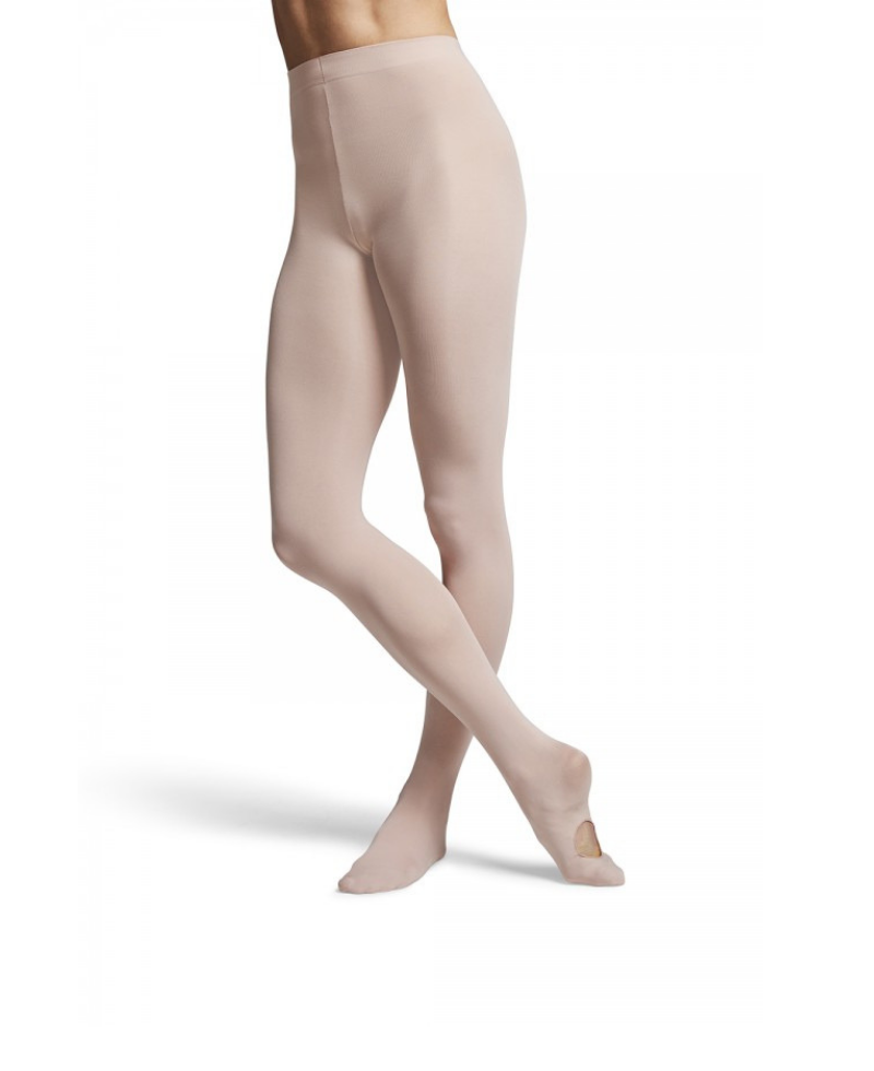 Medias de ballet convertibles para niñas Bloch (con agujero)