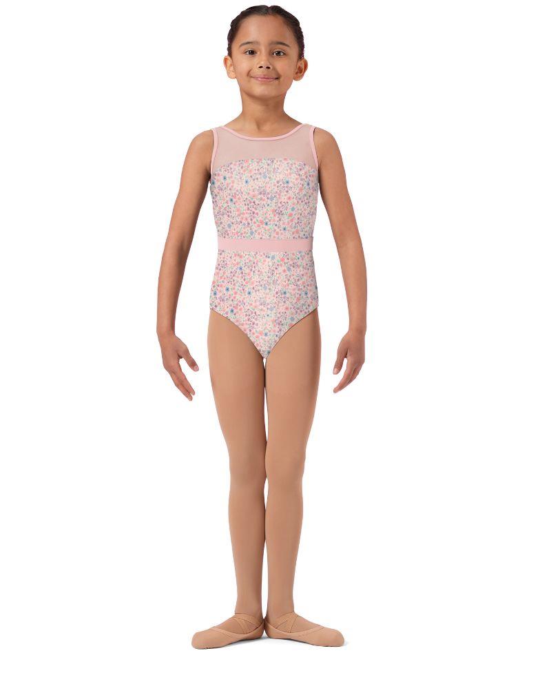 Maillot infantil para Danza-Ballet de tirante ancho