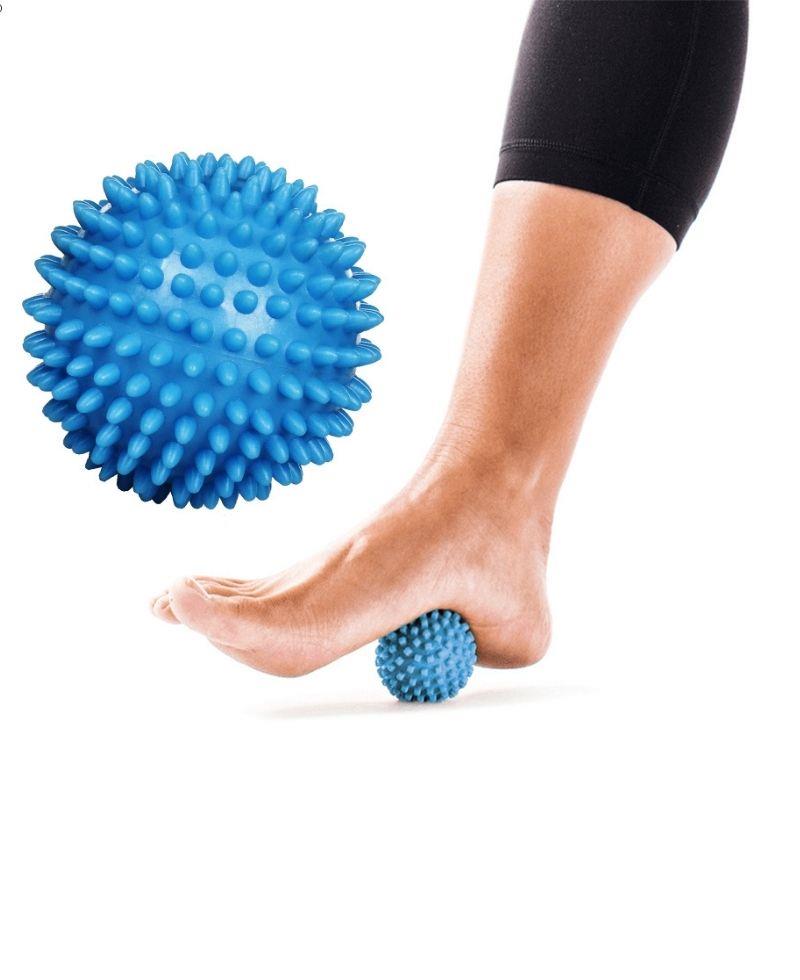 Pelota blanda y amasable de masaje con pinchos para descontracturar y aliviar