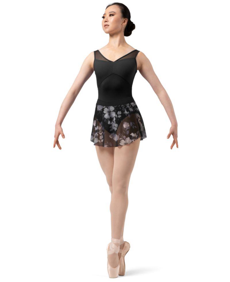 Faldita Danza Ballet corta, cinturilla elástica