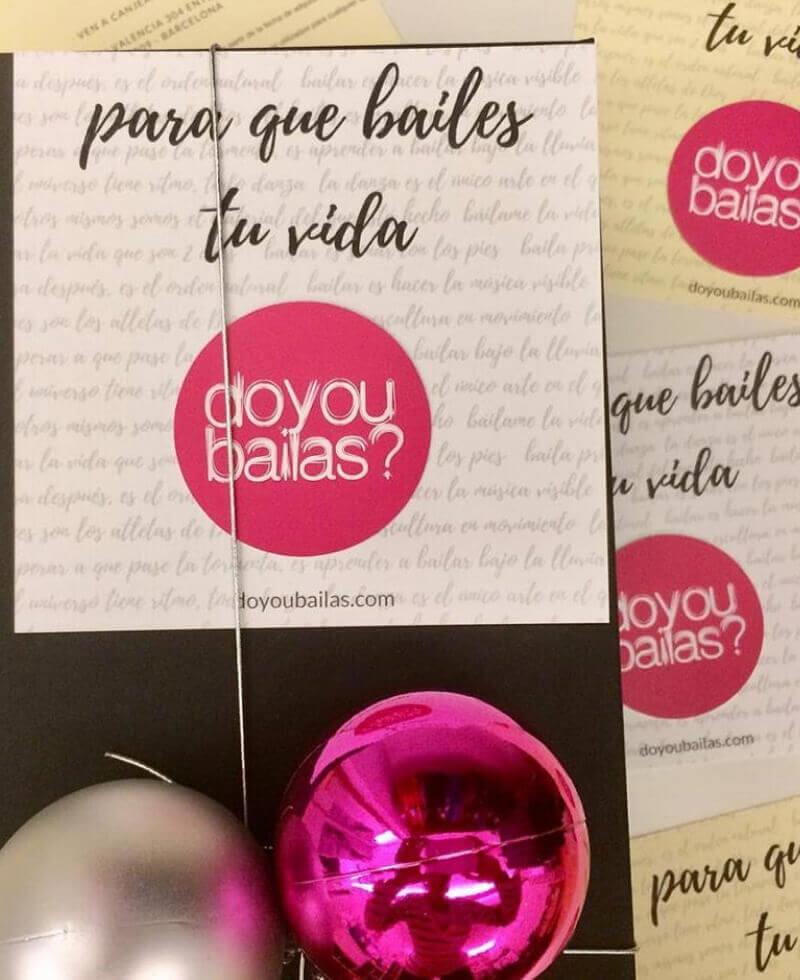 Tarjeta regalo doyoubailas:el mejor regalo para bailarines-as