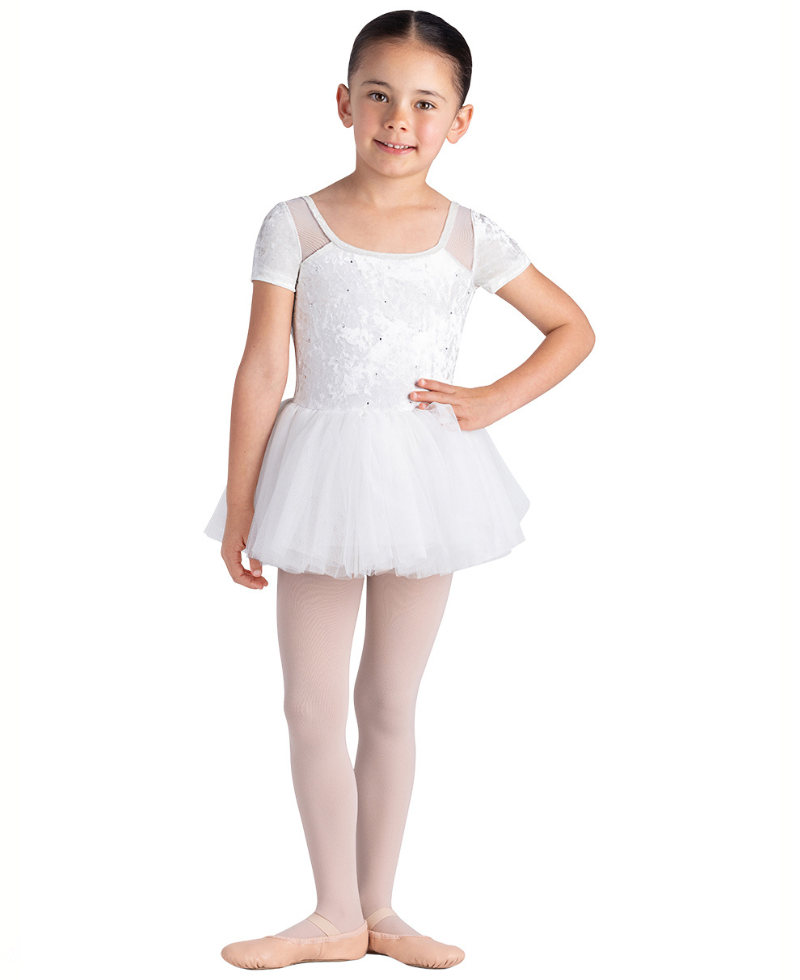 Vestido tutú con mangas japonesas Delilah CL5242