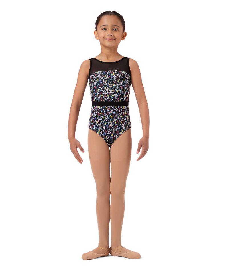 Maillot infantil para Danza-Ballet de tirante ancho