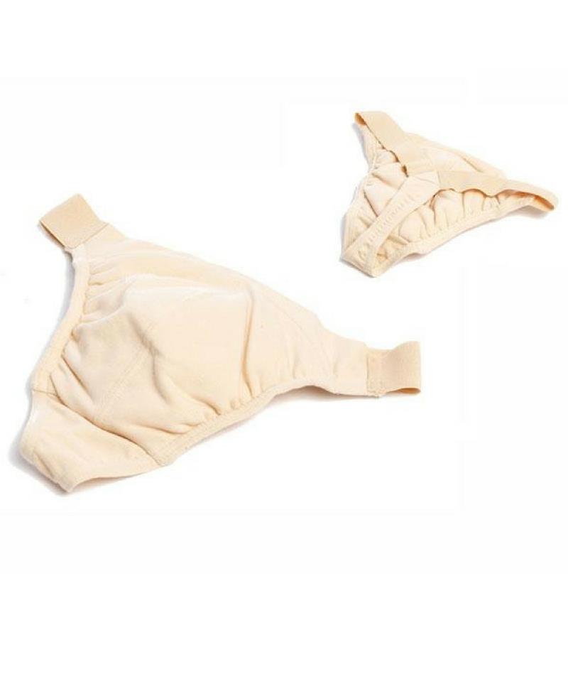 Suspensores danza hombre Bloch. Tipo tanga.Color carne B3914