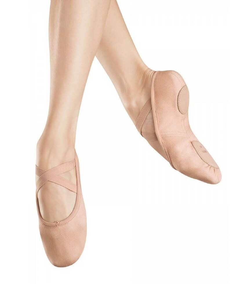 Zapatillas de ballet elásticas baratas Bloch en doyoubailas