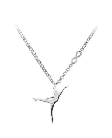 Colgante plata UNA BALLERINA E PER SEMPRE | Colgante UNA BALLERINA E PER SEMPRE