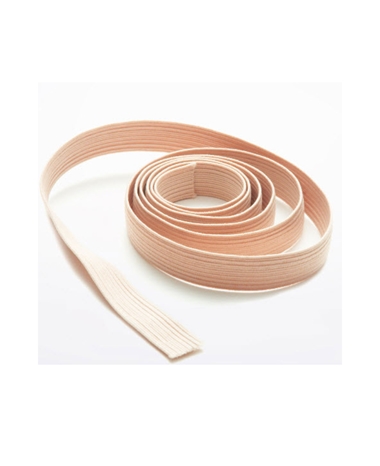 GOMAS 60 CM  x 1,2 CM PARA PUNTAS Y MEDIAS PUNTAS DE BALLET | GOMAS gran sujección CARNE 60cm