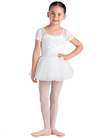 Vestido tutú con mangas japonesas Delilah CL5242 | CL5242